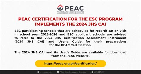 peac eis|PEAC Official Website .